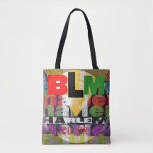 BLM GRAFISCHE Canvas tas