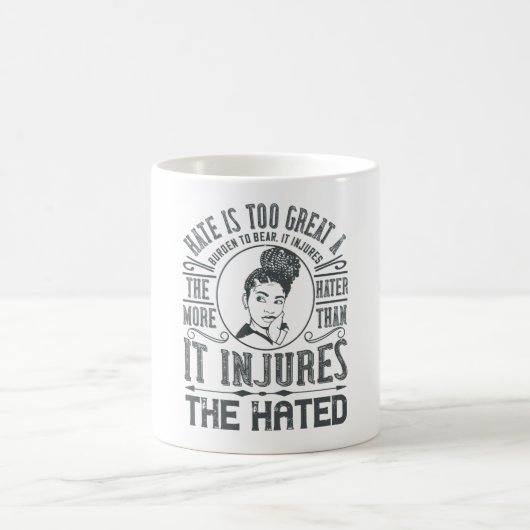 BLM - Hate is een te grote last voor het beer Koffiemok (Center)