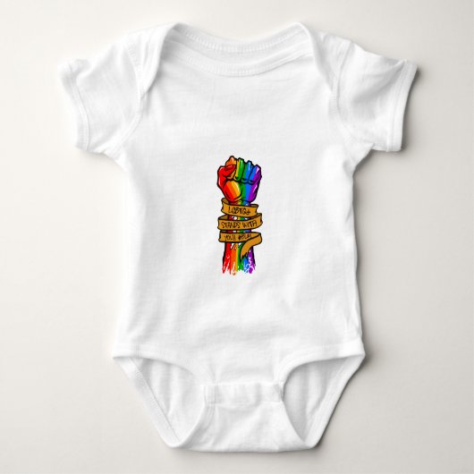 Blm lhbt-trots t-shirt (Voorkant)