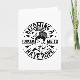 BLM - Moeder worden geeft me hoop Kaart