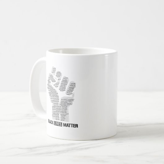 BLM NAMES KOFFIEMOK (Voorkant links)