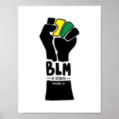 BLM-ontwerp - 2de plaats van Emma Givler Poster (Voorkant)