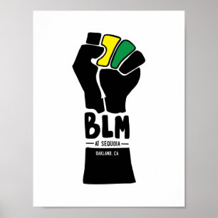 BLM-ontwerp - 2de plaats van Emma Givler Poster