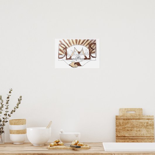 BLM-ontwerp - Adia Smith Poster (Keuken)