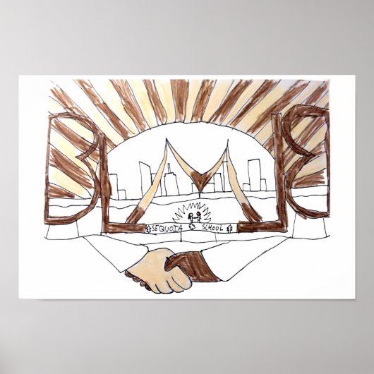 BLM-ontwerp - Adia Smith Poster (Voorkant)