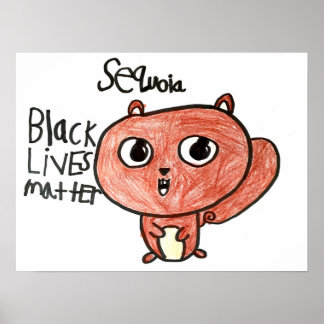 BLM-ontwerp - Camila Akwabi-Ameyaw Poster