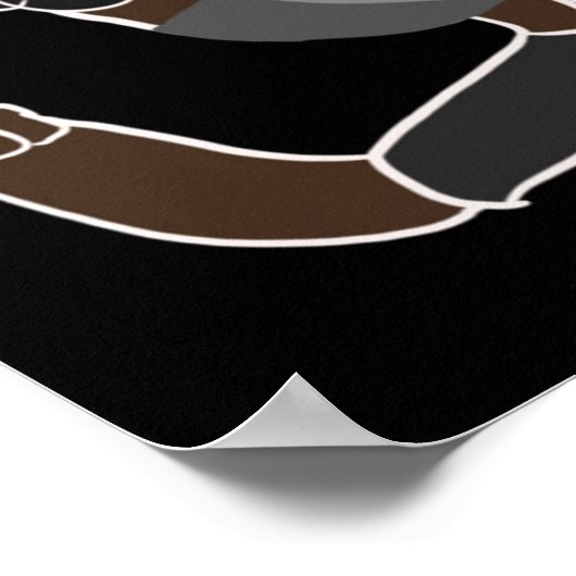 BLM-ontwerp - Caycee Jackson Poster (Hoek)