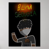 BLM-ontwerp - Caycee Jackson Poster (Voorkant)