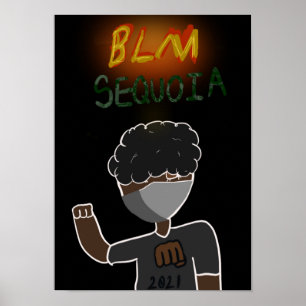 BLM-ontwerp - Caycee Jackson Poster
