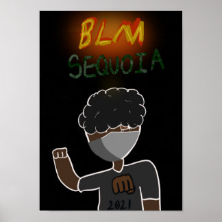 BLM-ontwerp - Caycee Jackson Poster