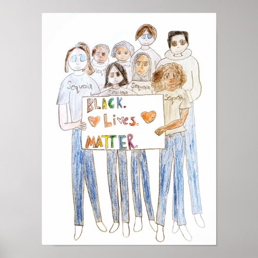 BLM-ontwerp Ninh-An Kimmons Poster (Voorkant)