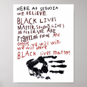 BLM-ontwerp - Oliver Duffy Poster