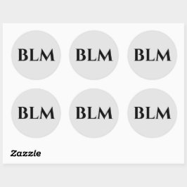 BLM RONDE STICKER