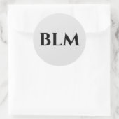BLM RONDE STICKER (Tas)