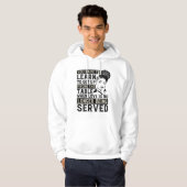 BLM - Sta op als er geen liefde is Hoodie (Voorkant volledig)