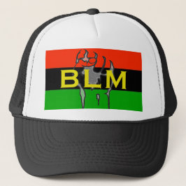 BLM TRUCKER HAT PET