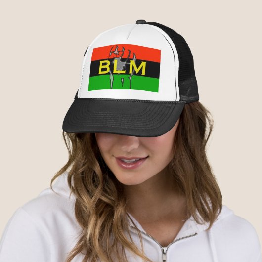 BLM TRUCKER HAT TRUCKER PET (In situ)