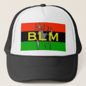 BLM TRUCKER HAT TRUCKER PET (Voorkant)