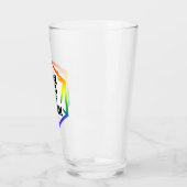 BLM Zwarte levens zijn van cruciaal belang [LGBTQ+ Glas (Links)