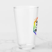 BLM Zwarte levens zijn van cruciaal belang [LGBTQ+ Glas (Rechts)