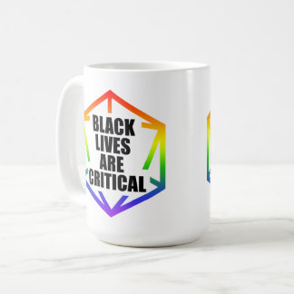 BLM Zwarte levens zijn van cruciaal belang [LGBTQ+ Koffiemok