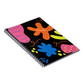 Blob Doodle Science Lab Chemie Naam Notitieboek (Rechterzijde)