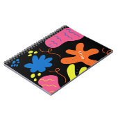 Blob Doodle Science Lab Chemie Naam Notitieboek (Linkerzijde)