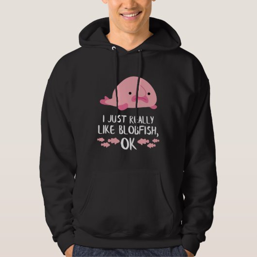 Blob Fish Blobfish Hoodie (Voorkant)