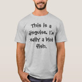 Blob Fish Costuum T-shirt (Voorkant)