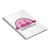 Blob met het / kreupelvis notitieboek (Rechterzijde)