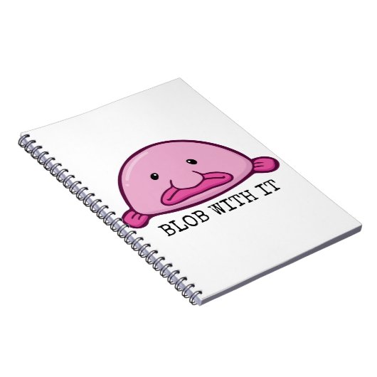 Blob met het / kreupelvis notitieboek (Rechterzijde)