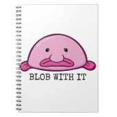 Blob met het / kreupelvis notitieboek (Voorkant)