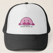 Blob met het / kreupelvis trucker pet (Voorkant)