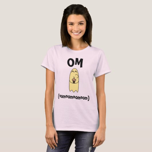 Blob Omnomnom T-shirt (Voorkant volledig)