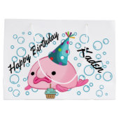 Blobfish Birthday Groot Cadeauzakje (Achterkant)