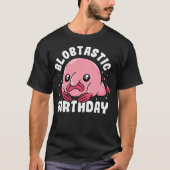 Blobfish Birthday Outfit Kids Funny Blob Fish Blob T-shirt (Voorkant)