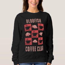 BLOBFISH COFFEE CLUB Fun Custom Text