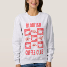 BLOBFISH COFFEE CLUB Fun Custom Text