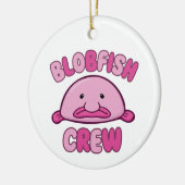 Blobfish Crew Keramisch Ornament (Links)