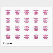Blobfish Crew Ronde Sticker (Vel)