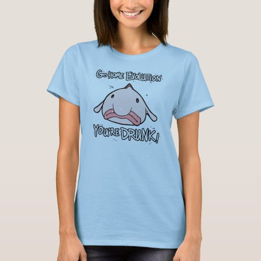 Blobfish Evolution Women's T T-shirt (Voorkant)