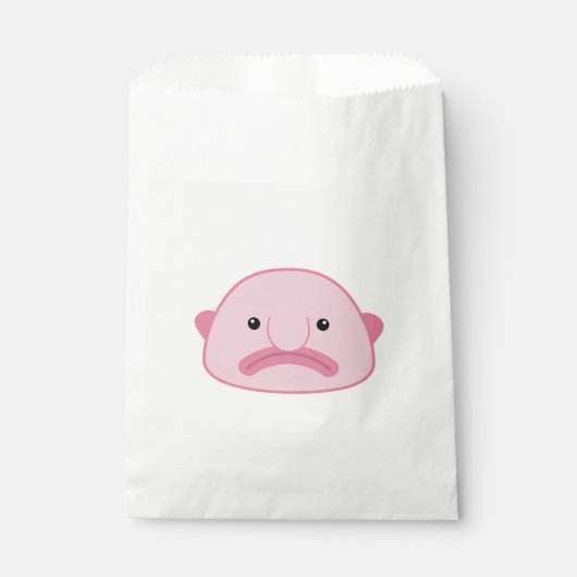 Blobfish Favor Bag Bedankzakje (Voorkant)