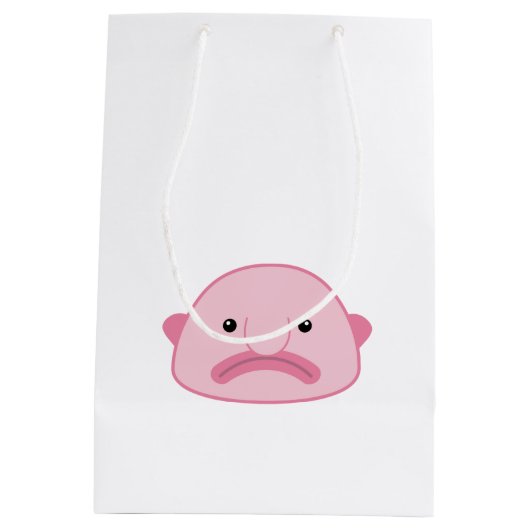 Blobfish Gift Bag Medium Cadeauzakje (Achterkant)