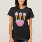 Blobfish Ice Cream Ugly Blob Fish T-shirt (Voorkant)
