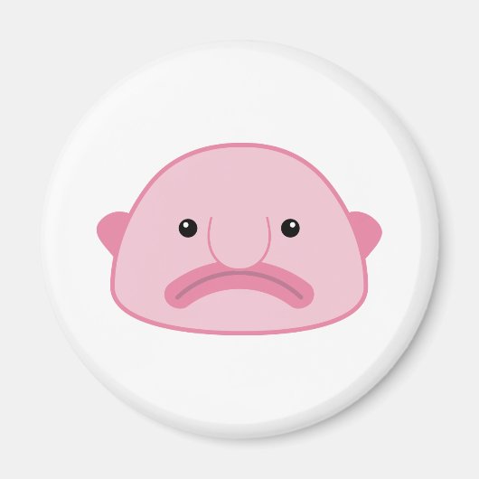 Blobfish koelkastmagneet magneet (Voorkant)
