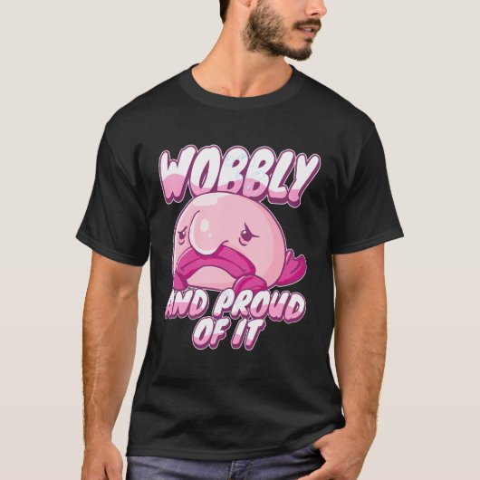 Blobfish kostuum - Lelijke Blob Fish Face - Grappi T-shirt (Voorkant)