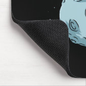 Blobfish Moon Astronaut Gift Kinder Blobfish Muismat (Hoek)