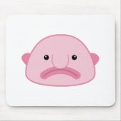 Blobfish Mousepad Muismat (Voorkant)