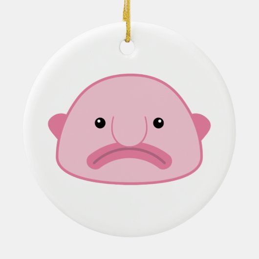 Blobfish Ornament (Achterkant)