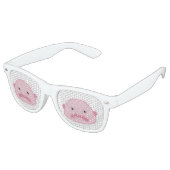 Blobfish Party Shades Retro Zonnebril (Gekanteld)
